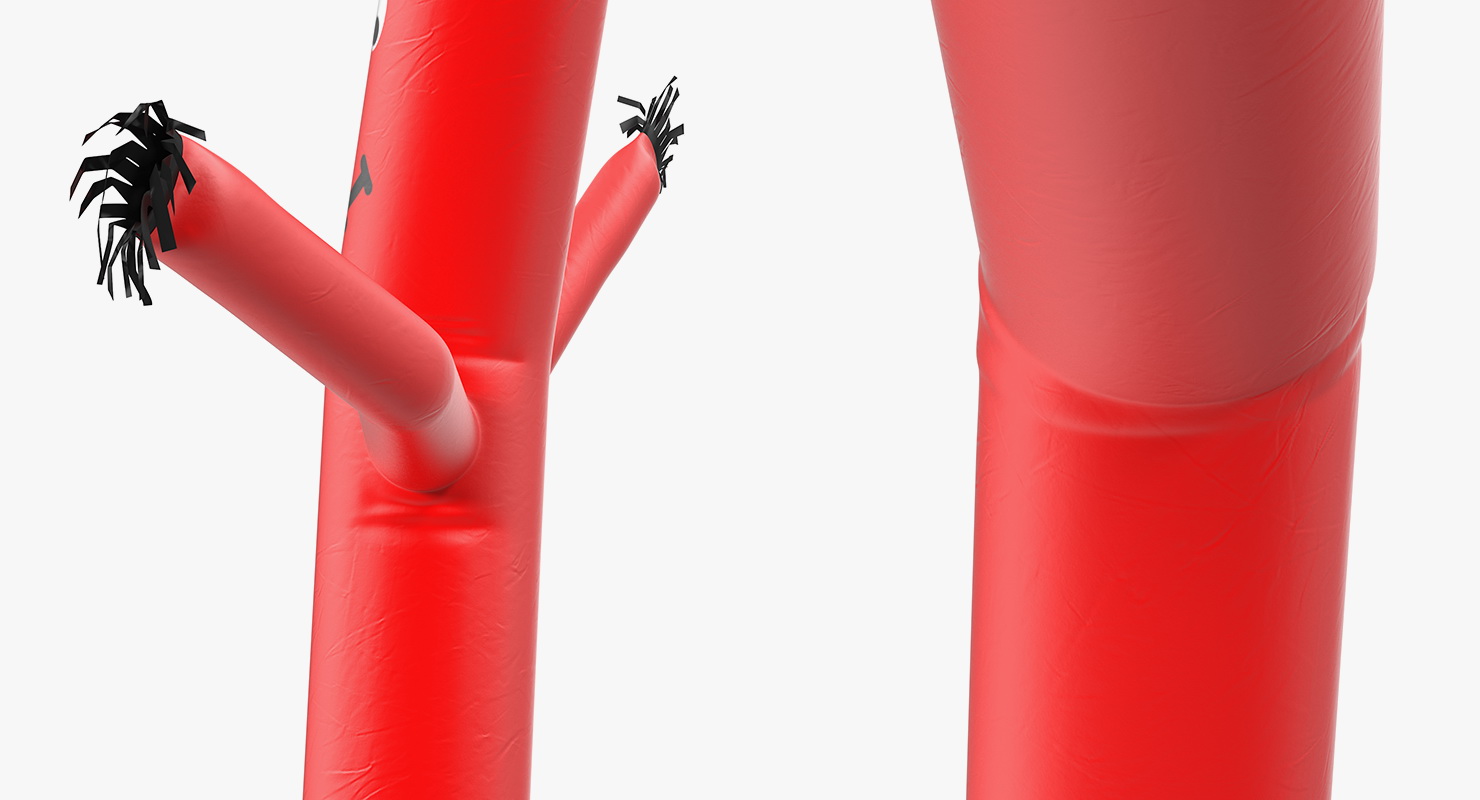 Skydancer Air Puppet Red 3D model