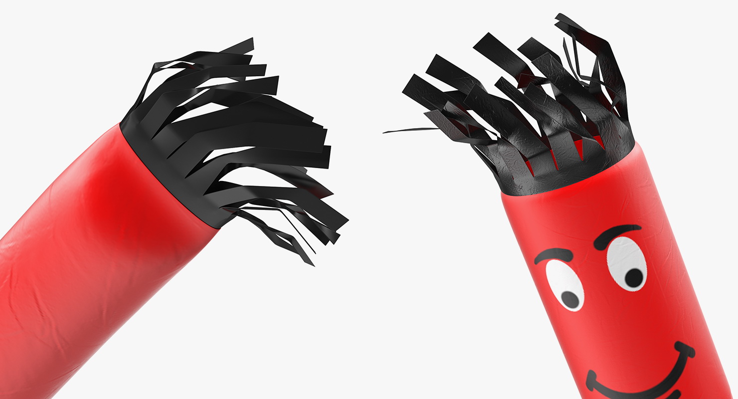 Skydancer Air Puppet Red 3D model