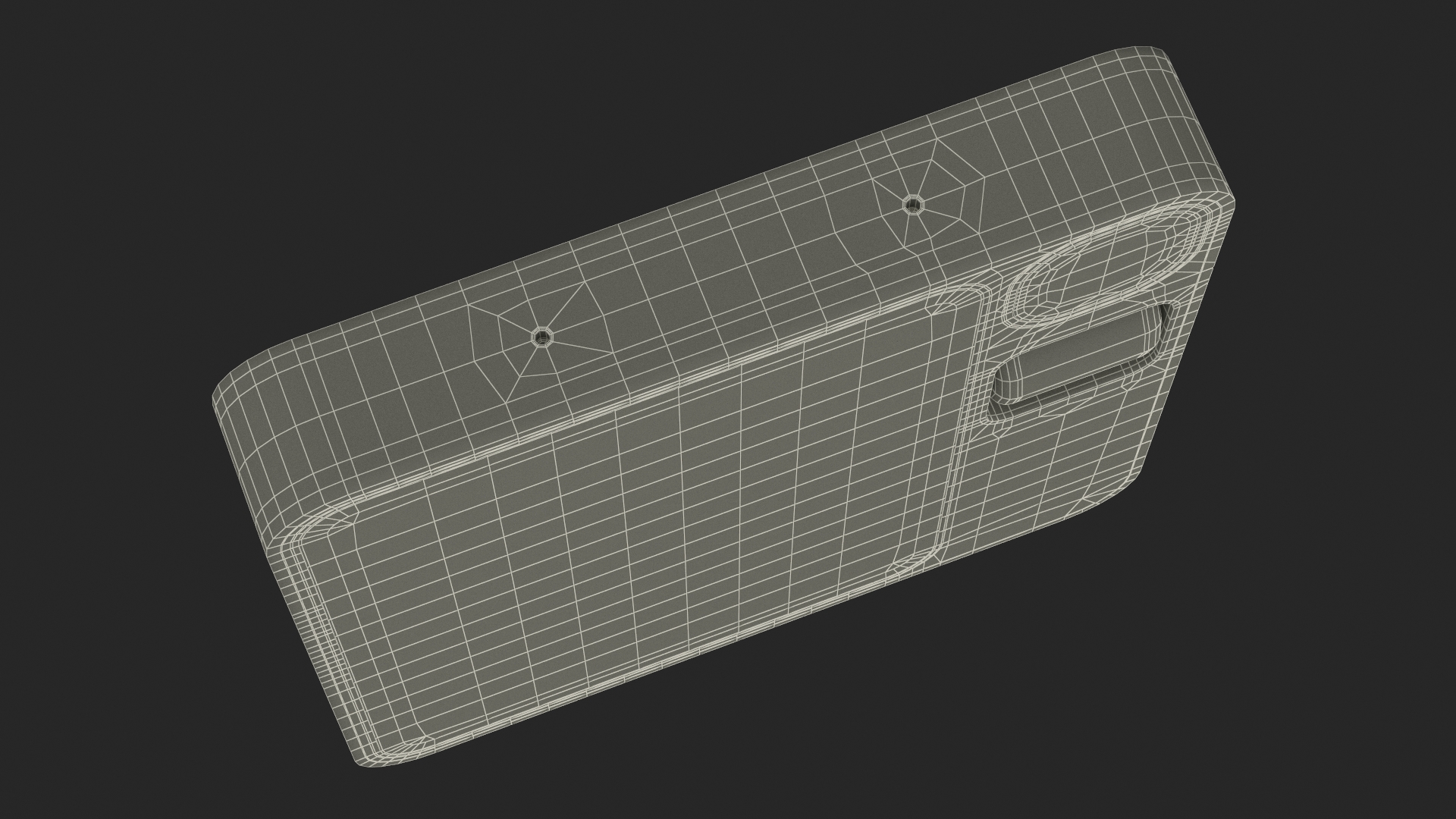 Rabbit R1 AI Assistant Device 3D model