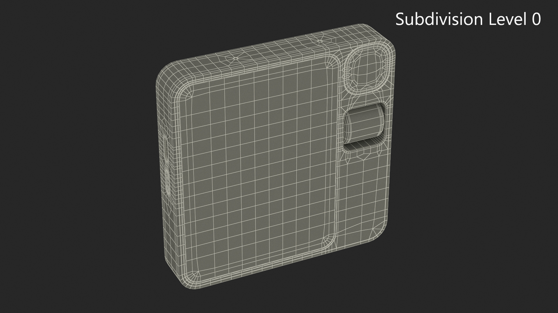 Rabbit R1 AI Assistant Device 3D model