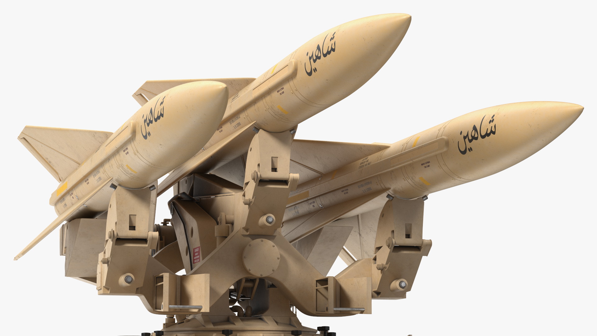 3D MIM23 HAWK System Sand Color model
