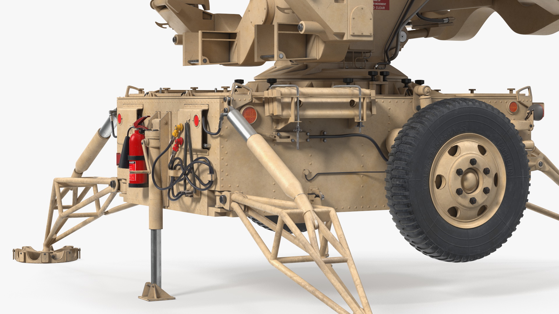 3D MIM23 HAWK System Sand Color model