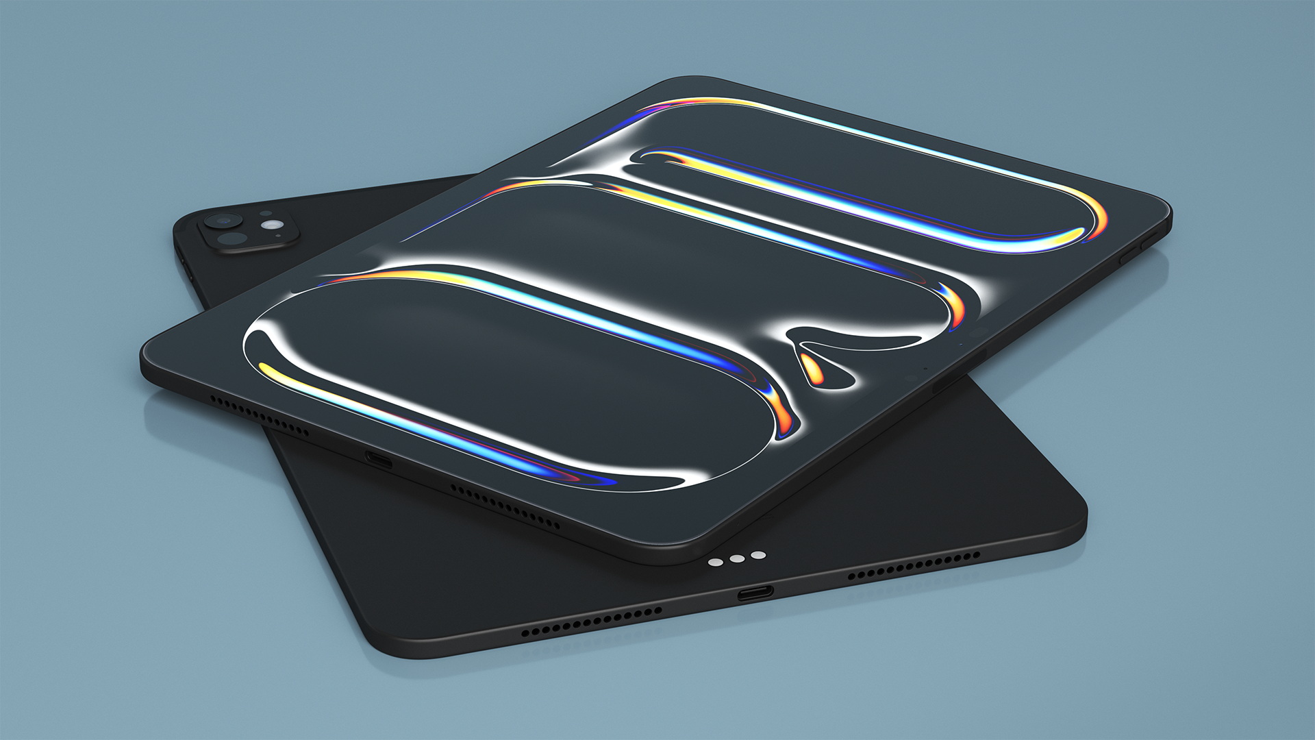 3D Space Black IPad Pro 2024 11 Inch model