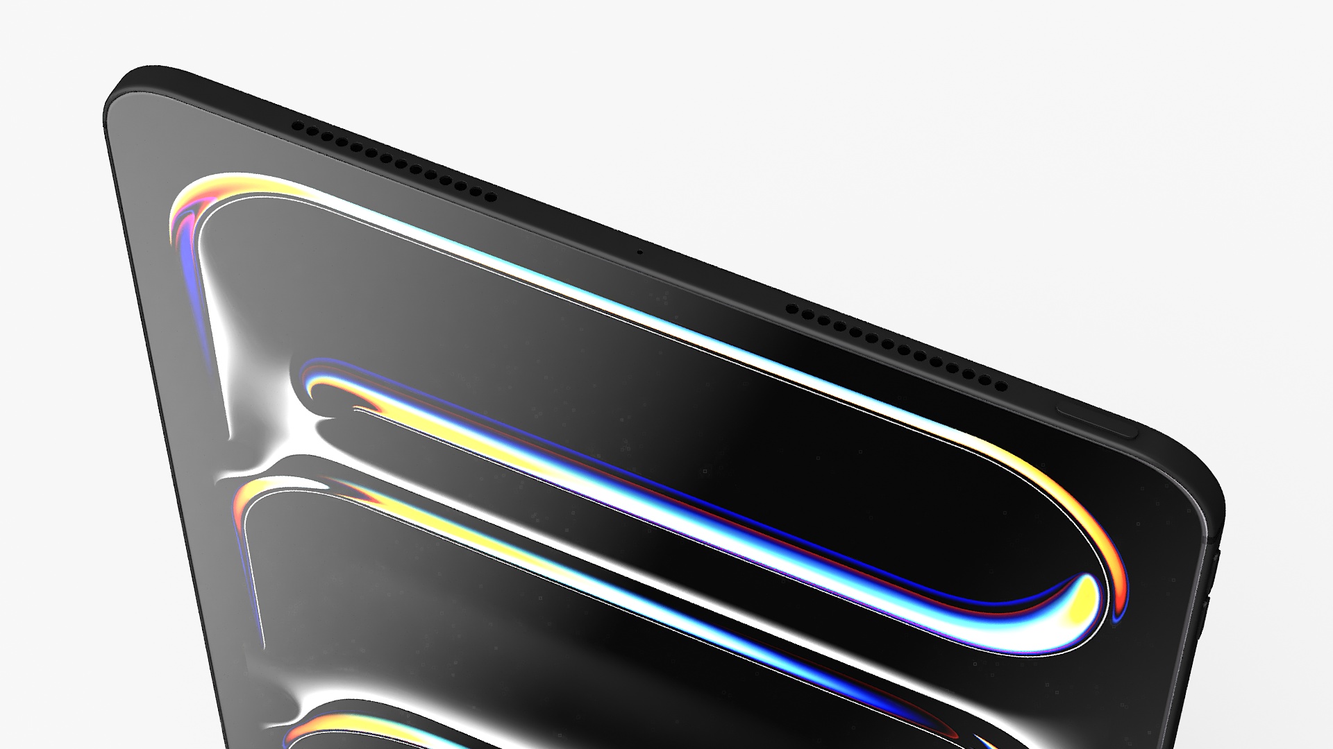 3D Space Black IPad Pro 2024 11 Inch model