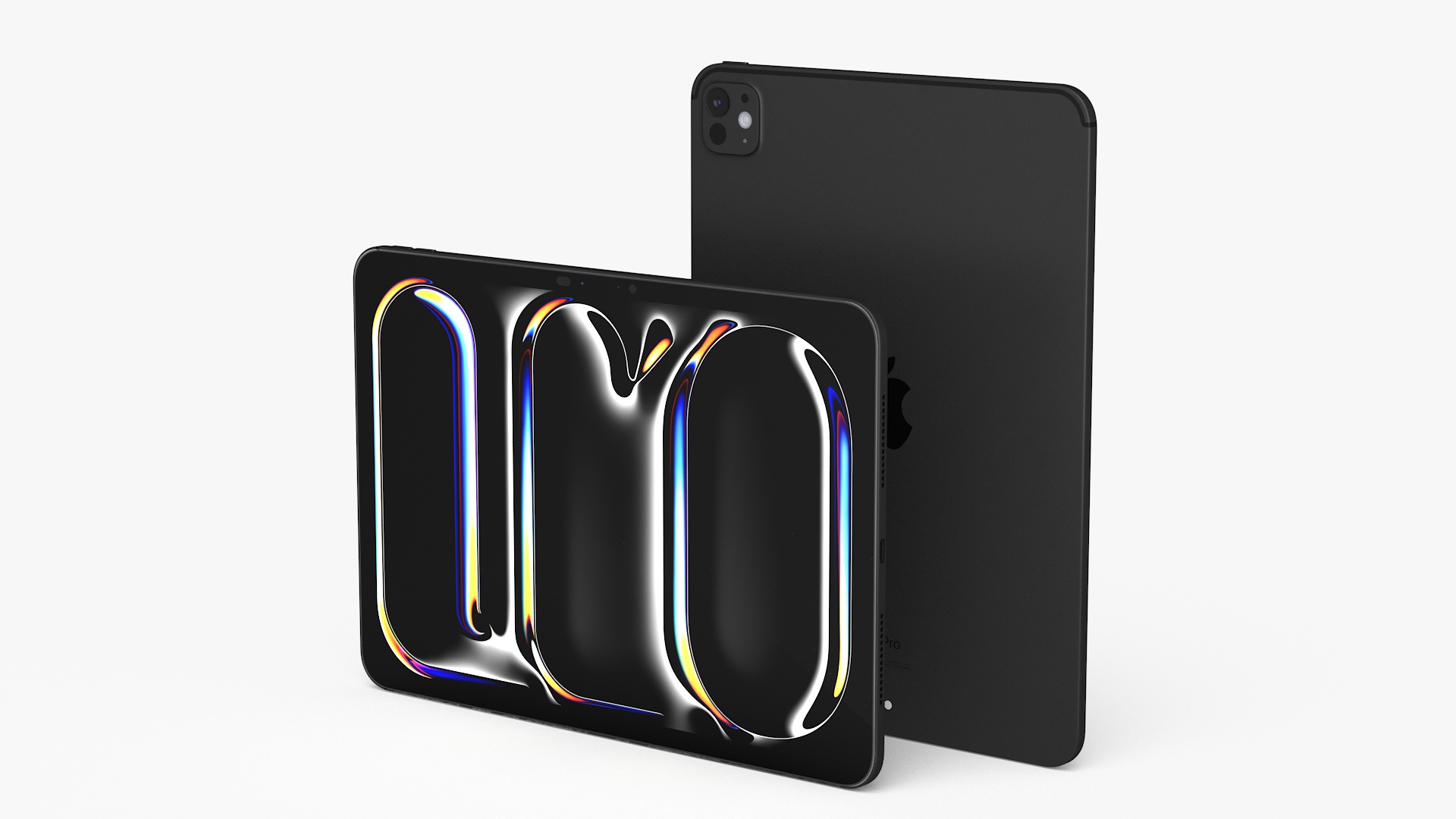 3D Space Black IPad Pro 2024 11 Inch model