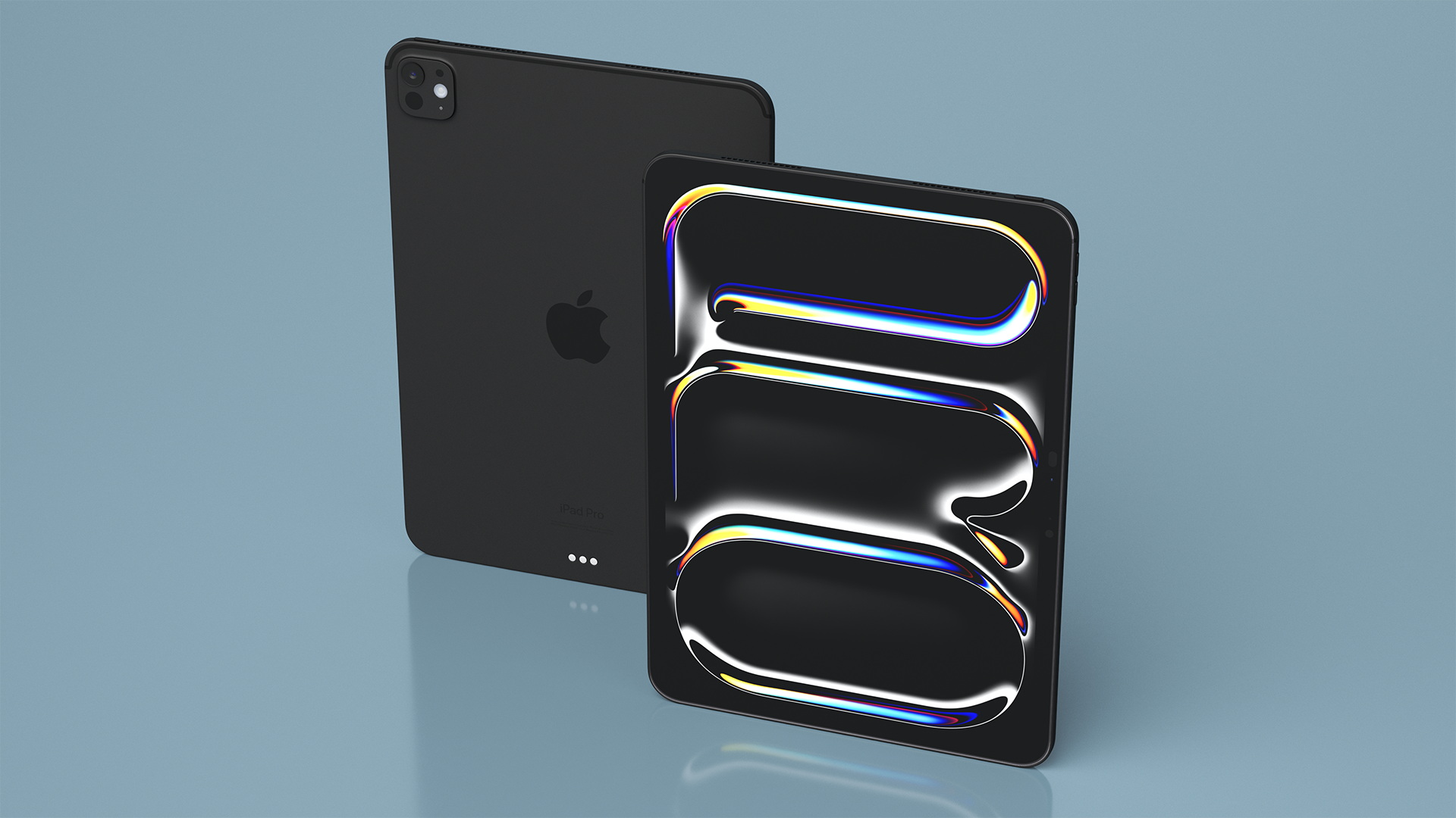 3D Space Black IPad Pro 2024 11 Inch model