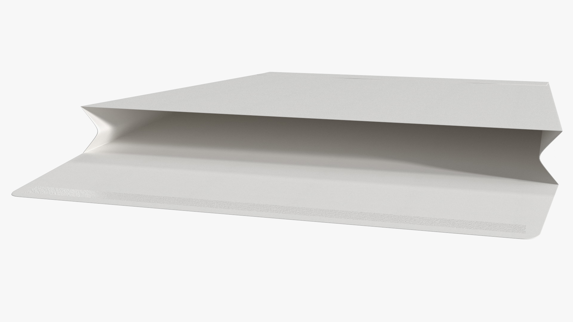 Gusset Envelope White Paper 3D