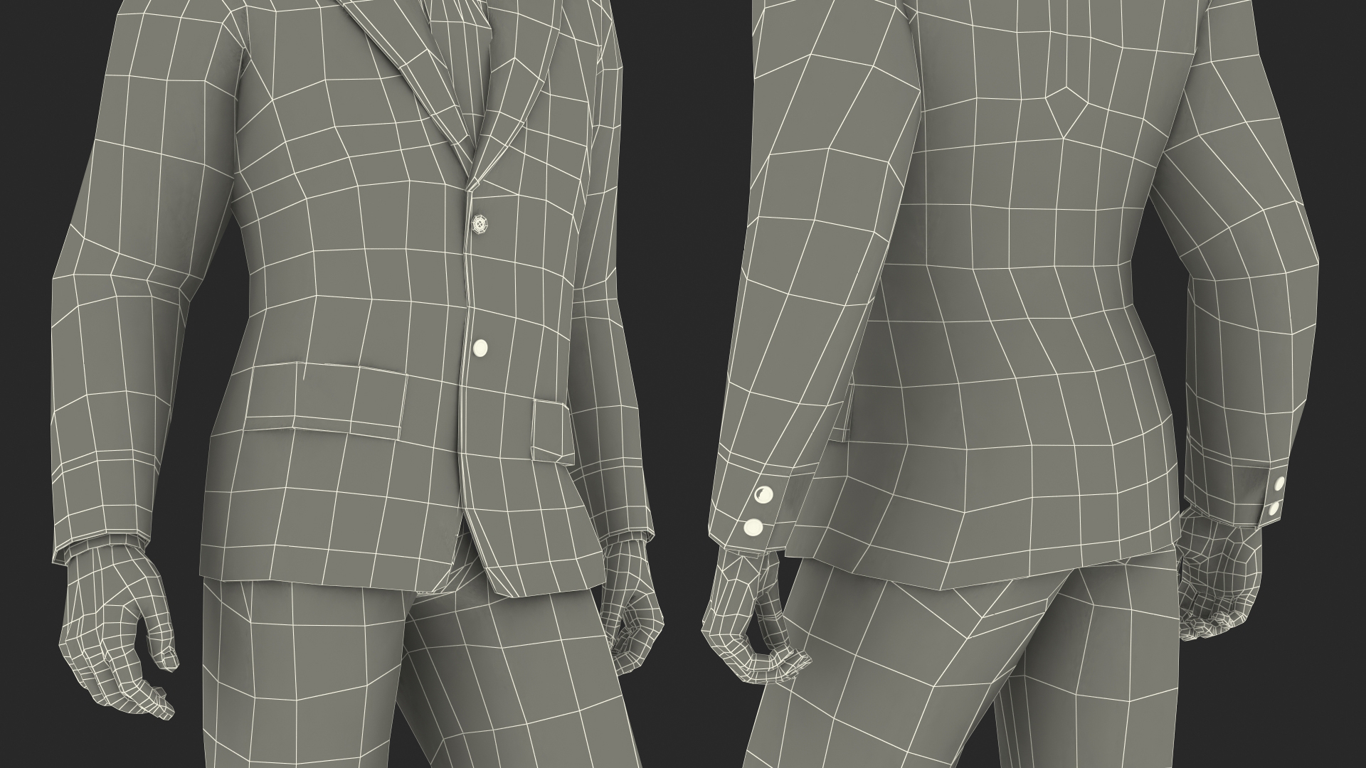 3D model Businessman Standing Pose