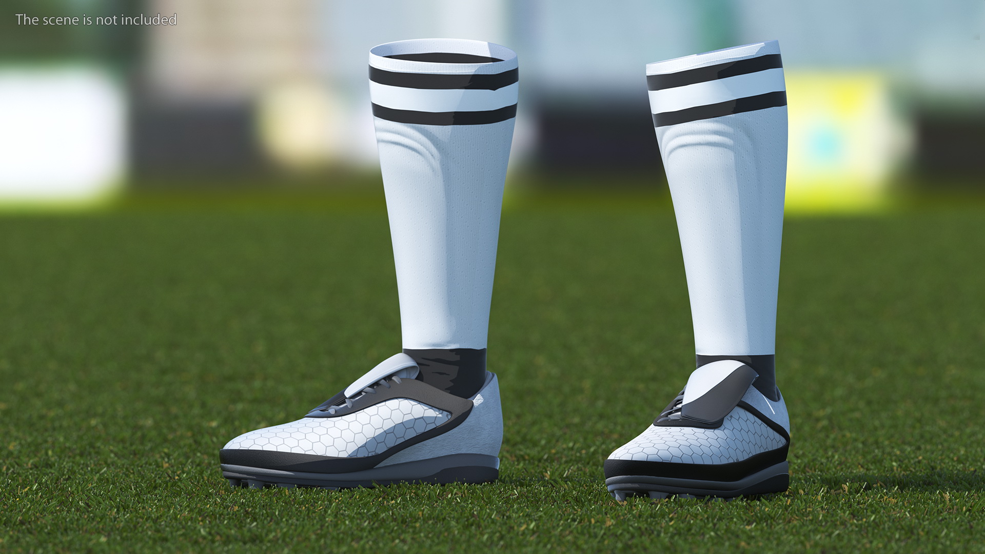 3D Soccer Uniform Red Your Team model