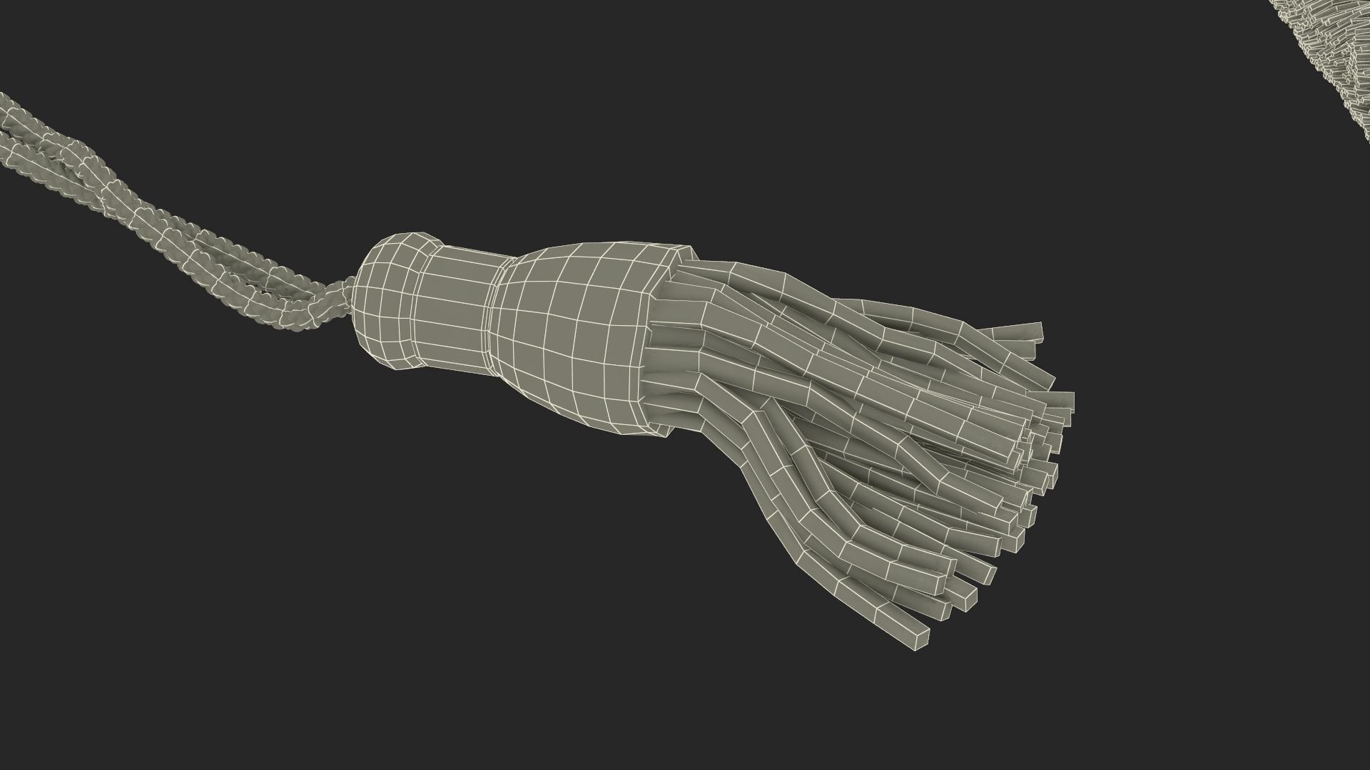 Scottish Bagpipes Instrument Red 3D