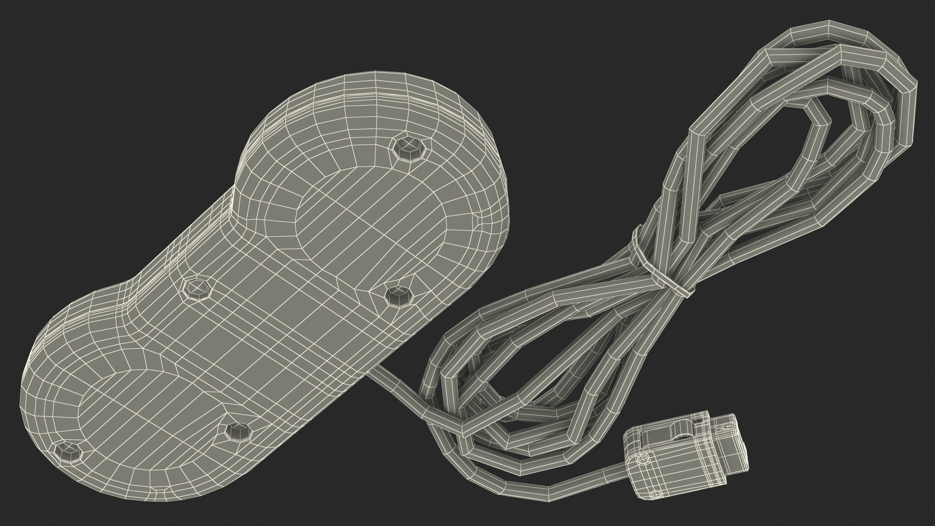 3D Nintendo SNES Joystick Controller model