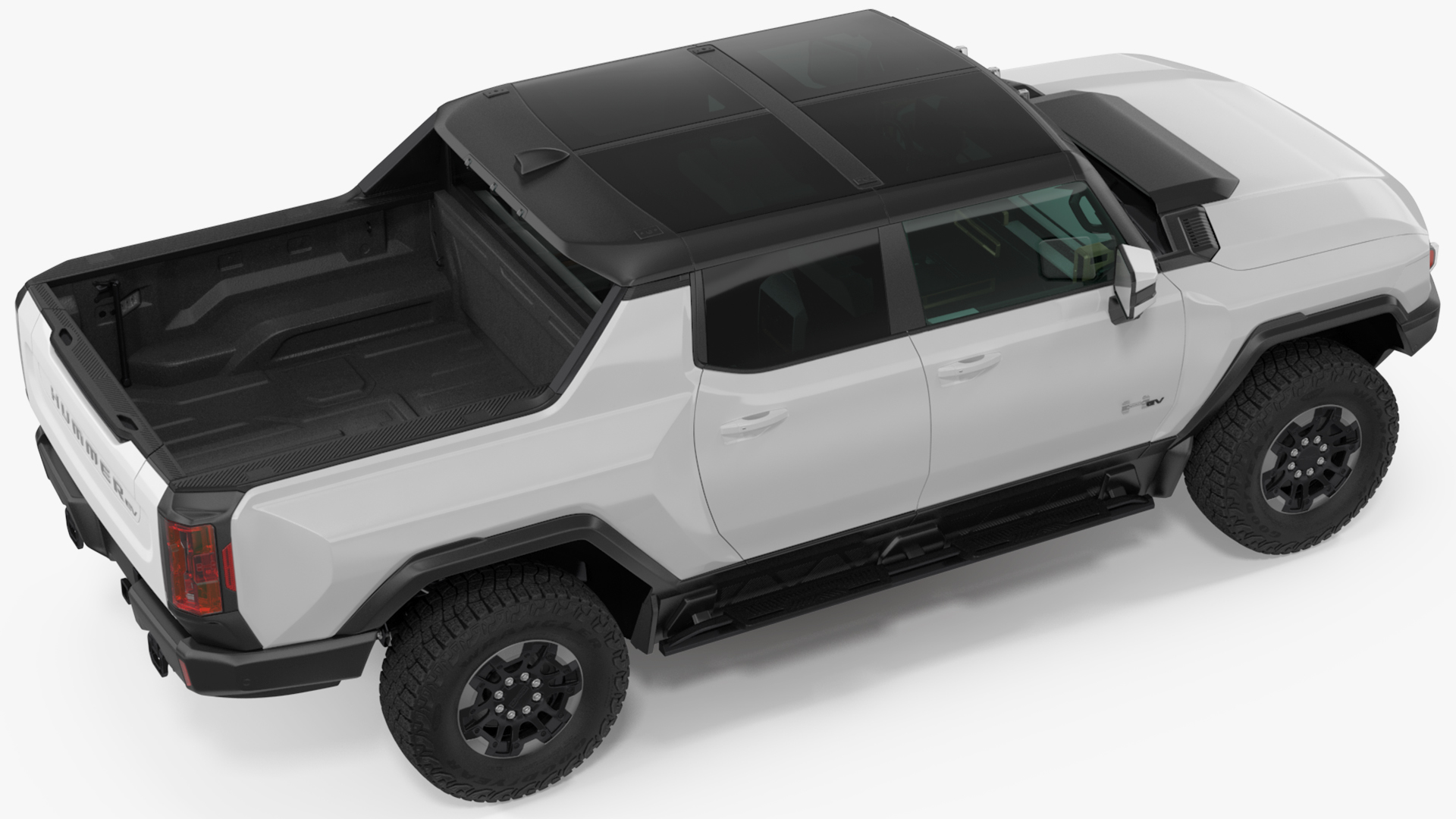 3D GMC Hummer EV PICKUP Simple Interior