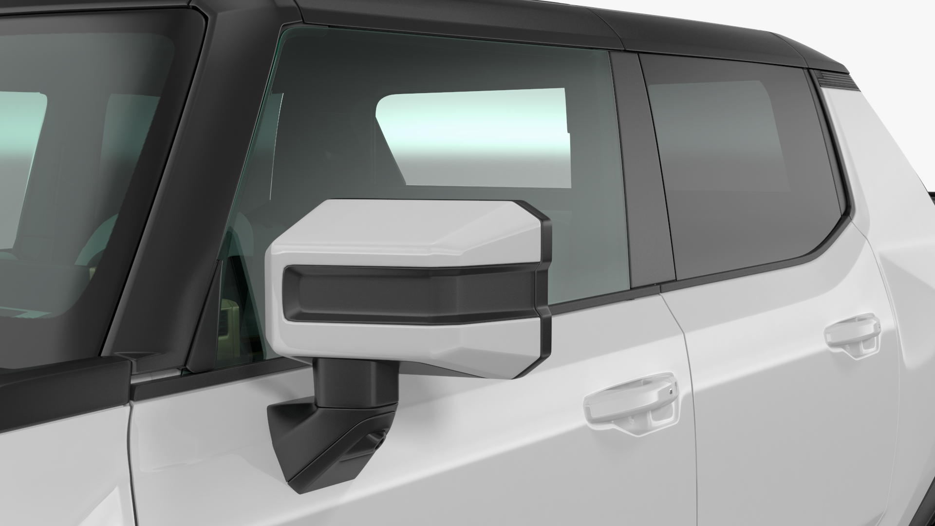 3D GMC Hummer EV PICKUP Simple Interior