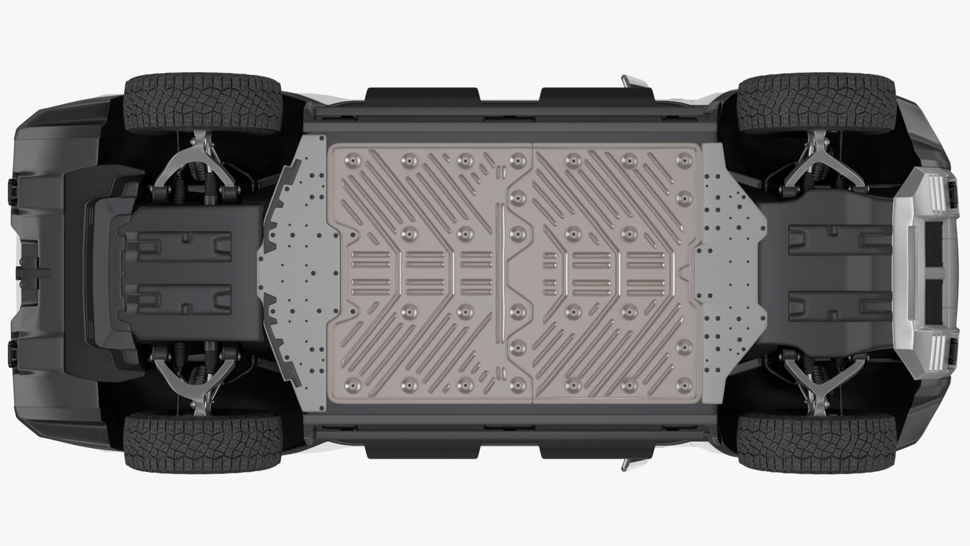 3D GMC Hummer EV PICKUP Simple Interior