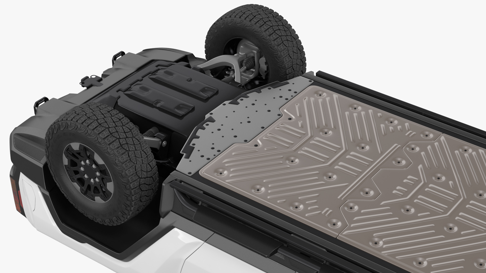 3D GMC Hummer EV PICKUP Simple Interior