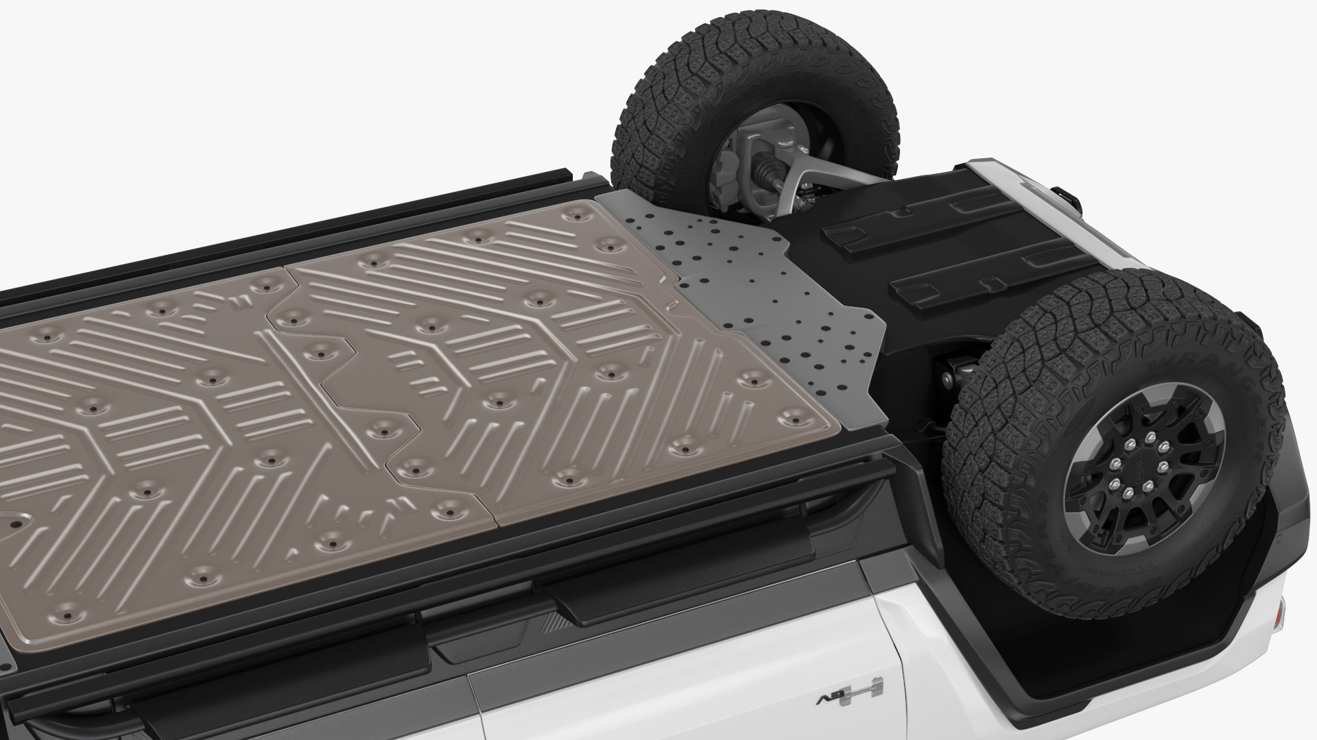 3D GMC Hummer EV PICKUP Simple Interior
