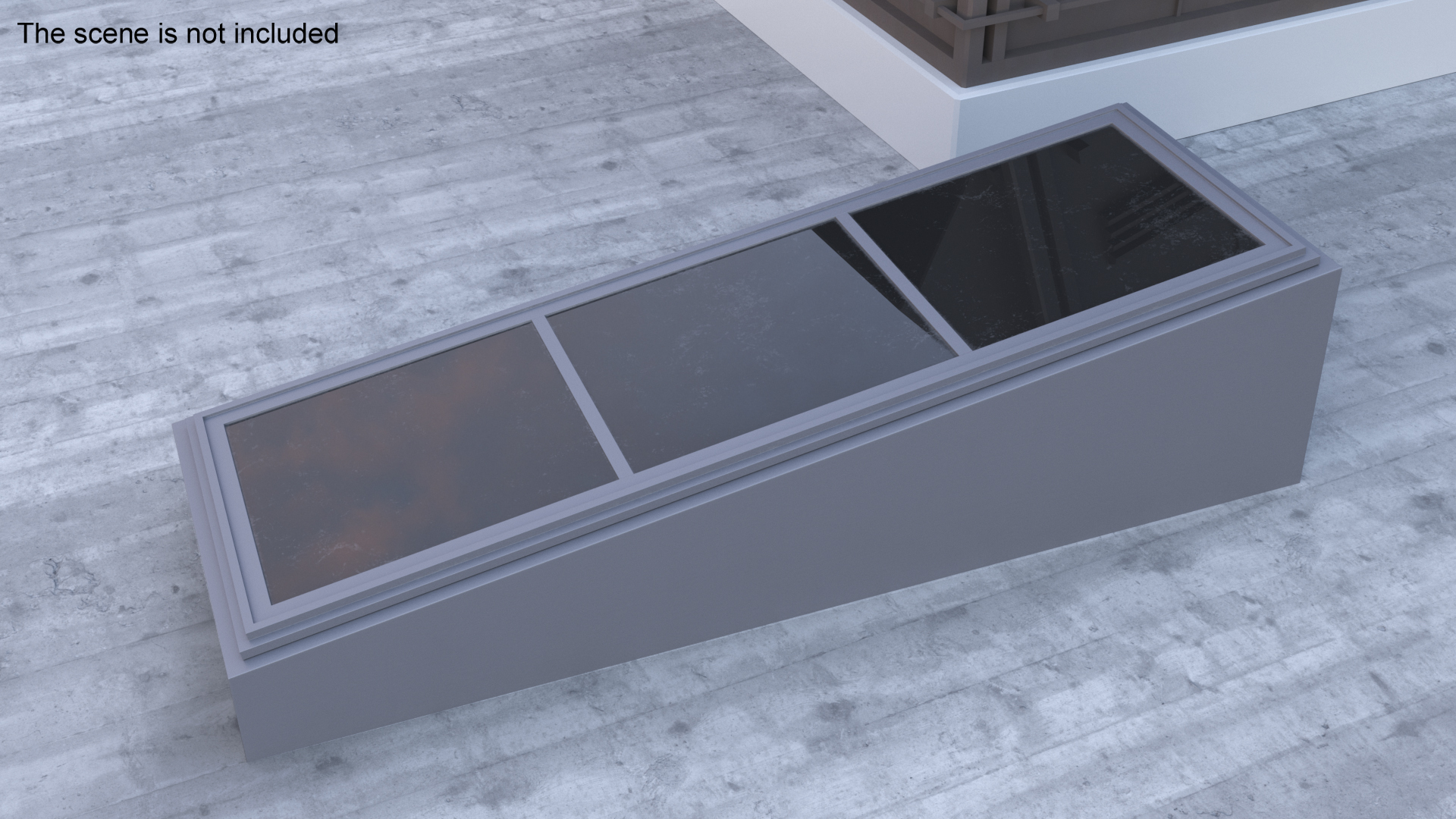 Rooftop Slope Skylight 3D