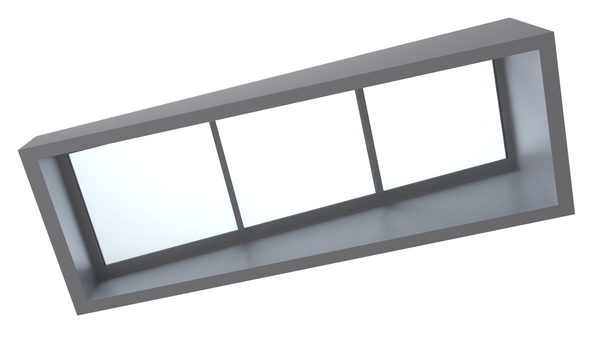 Rooftop Slope Skylight 3D