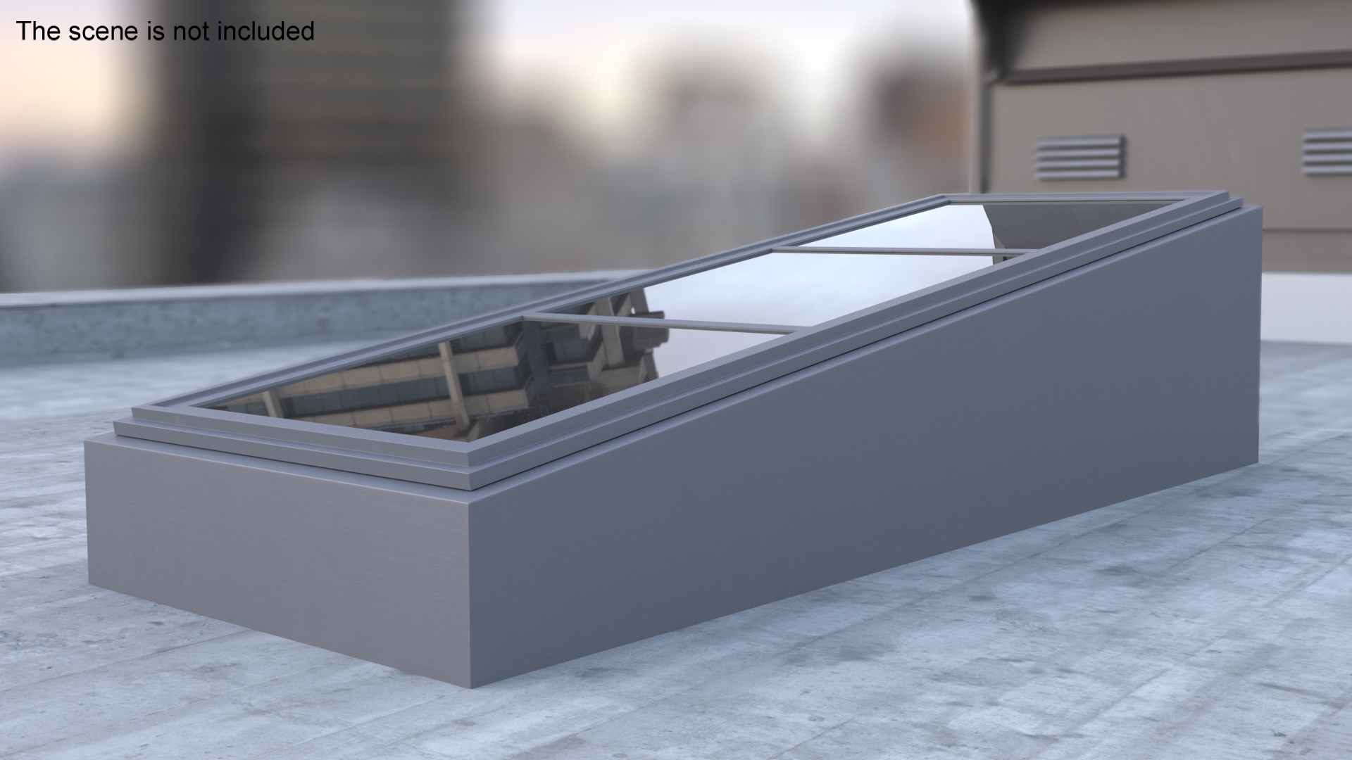 Rooftop Slope Skylight 3D