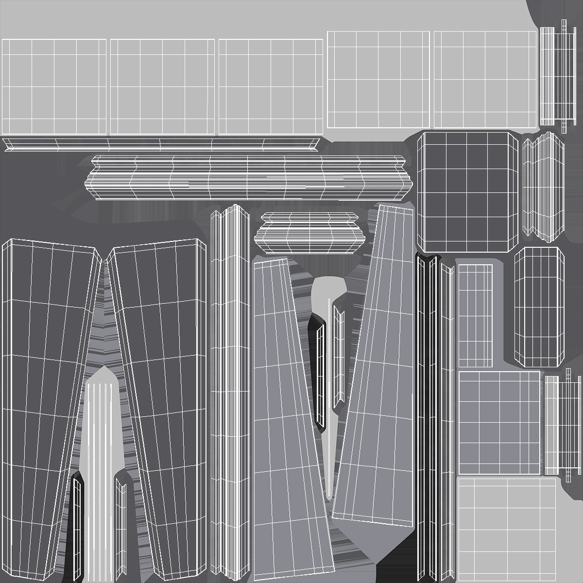 Rooftop Slope Skylight 3D
