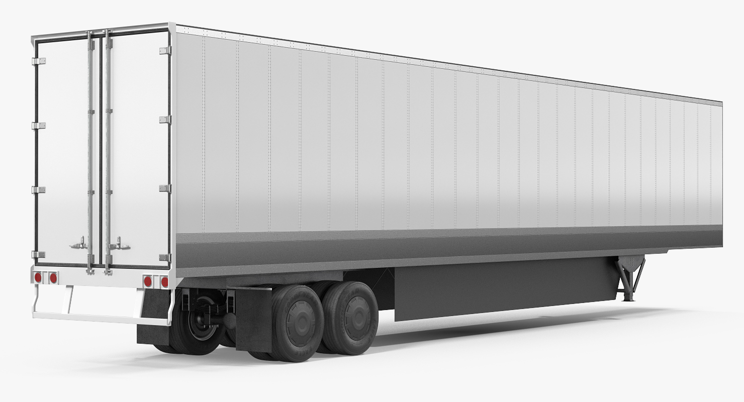 Tesla Semi Big Trailer 3D