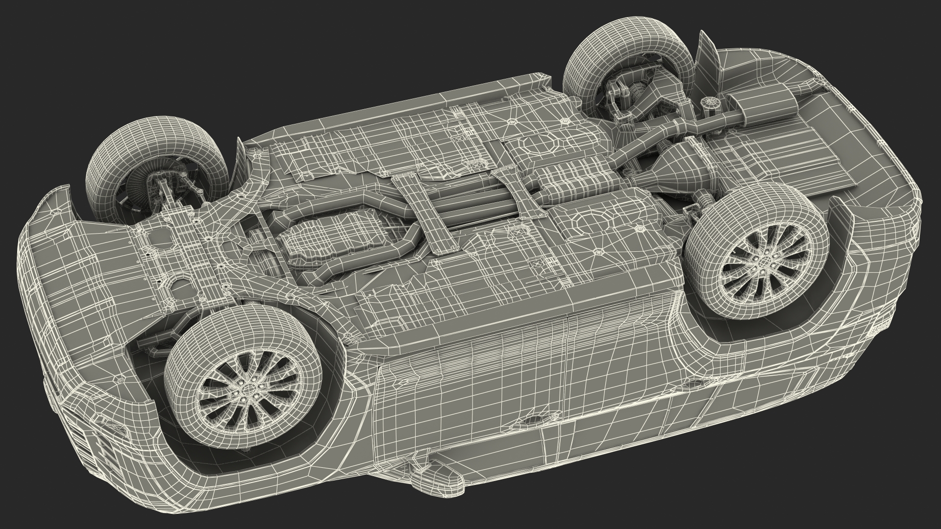 3D Toyota Land Cruiser 2022 Light On model