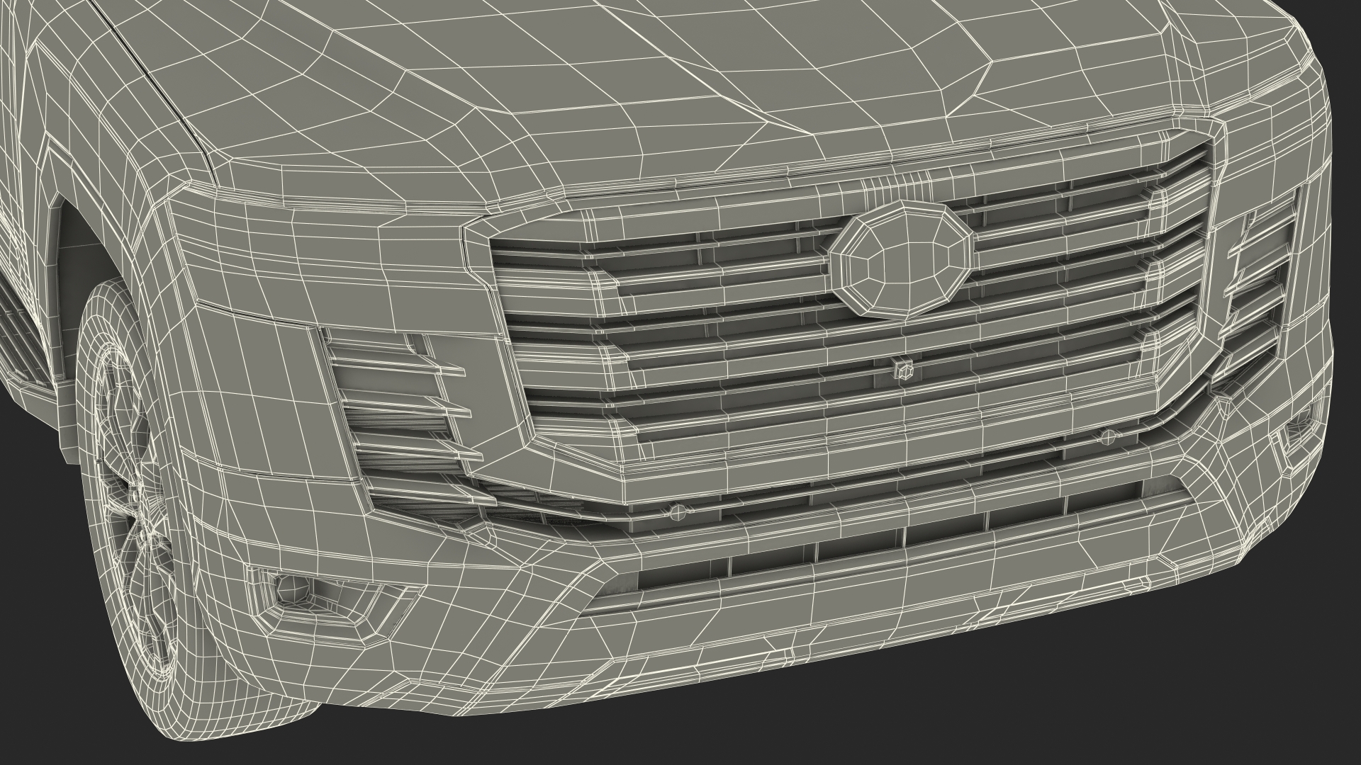 3D Toyota Land Cruiser 2022 Light On model