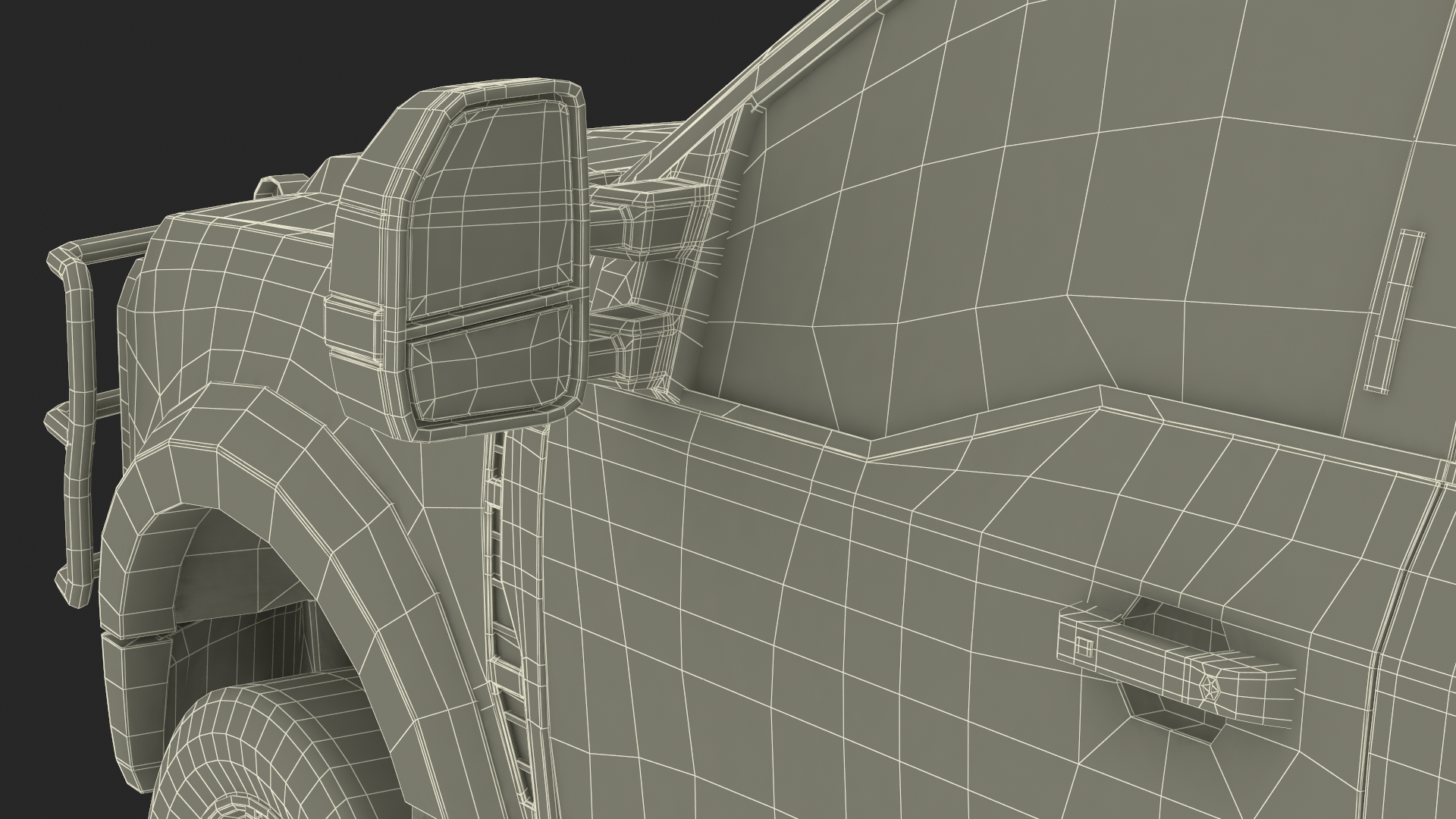 Ford Super Duty F 550 Lariat 2023 Advanced Accessories 3D model