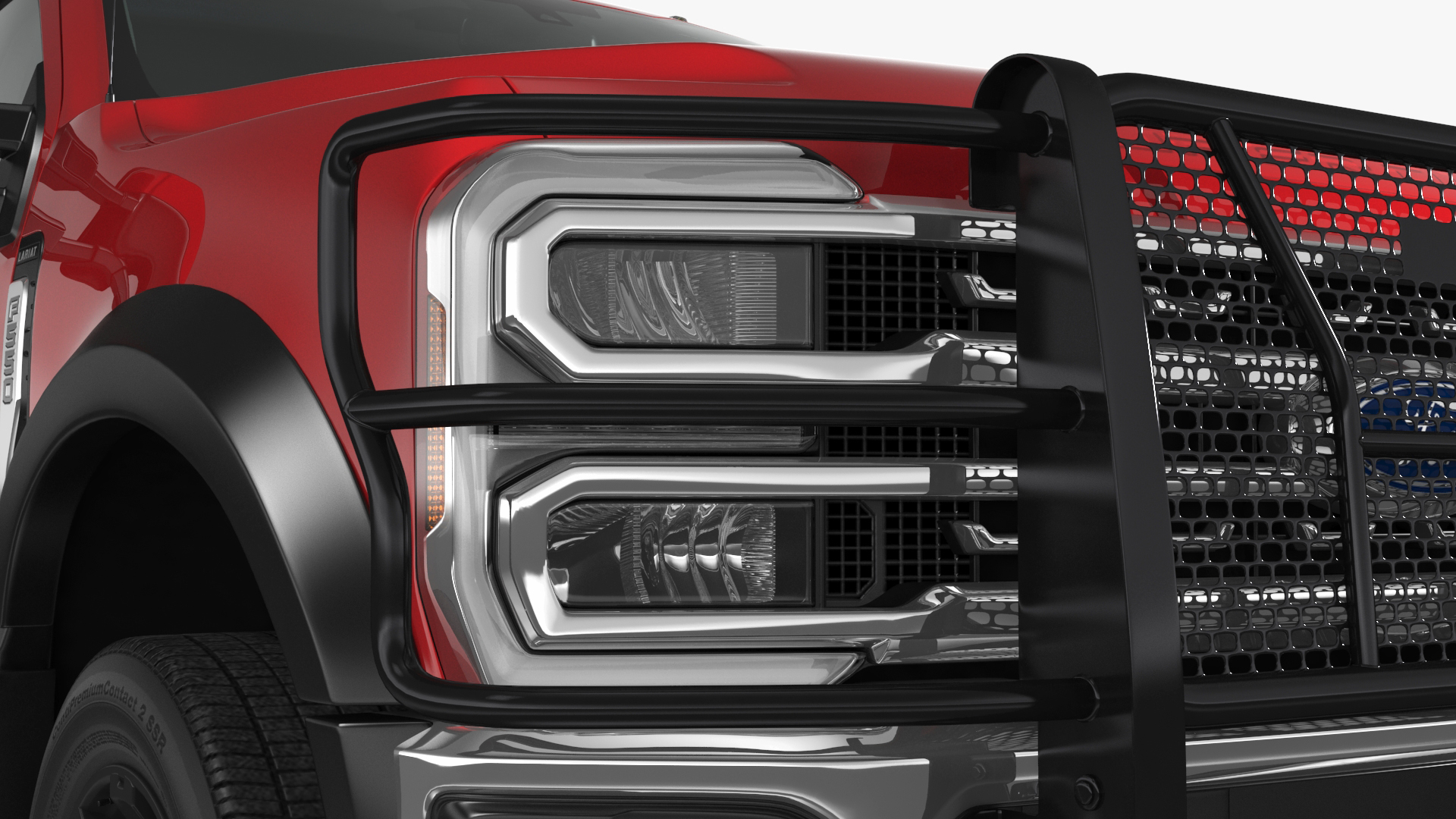 Ford Super Duty F 550 Lariat 2023 Advanced Accessories 3D model