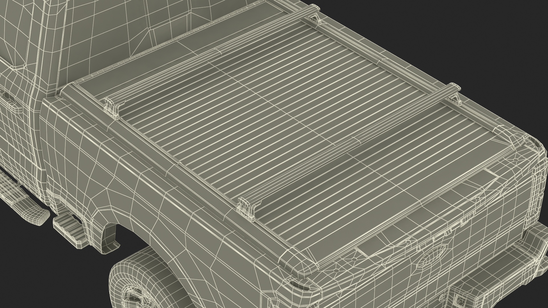 Ford Super Duty F 550 Lariat 2023 Advanced Accessories 3D model