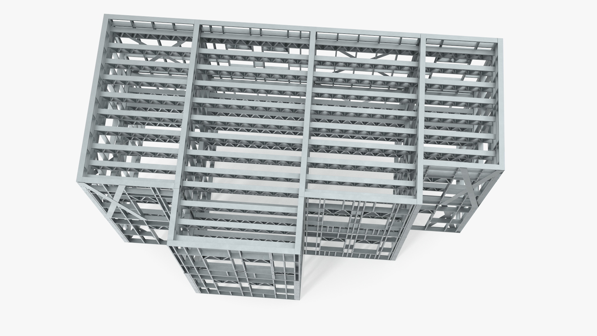 3D model Modular Steel Construction Big