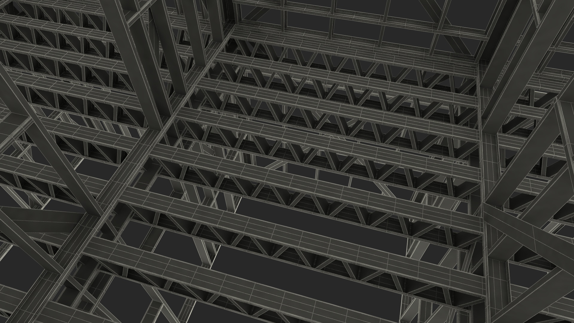3D model Modular Steel Construction Big