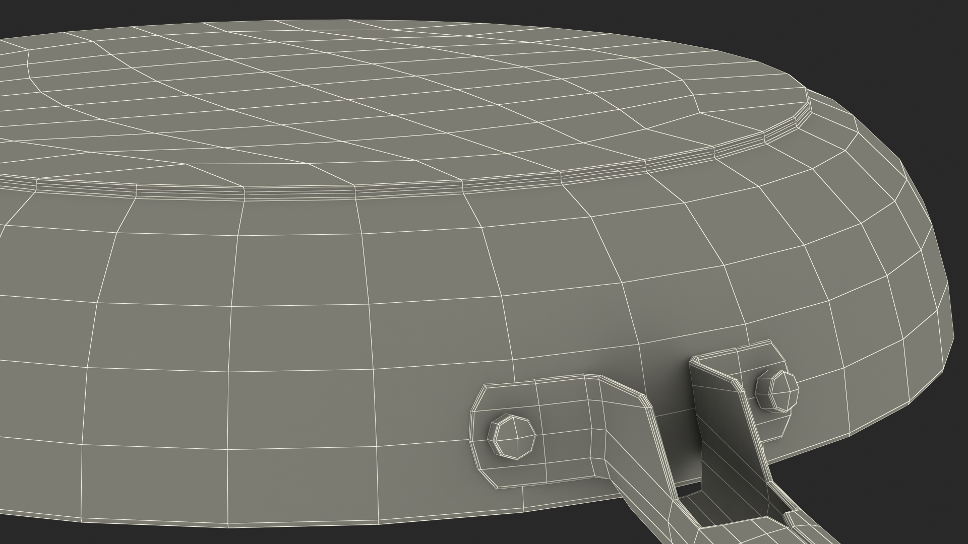 Fried Eggs in a Pan 3D model
