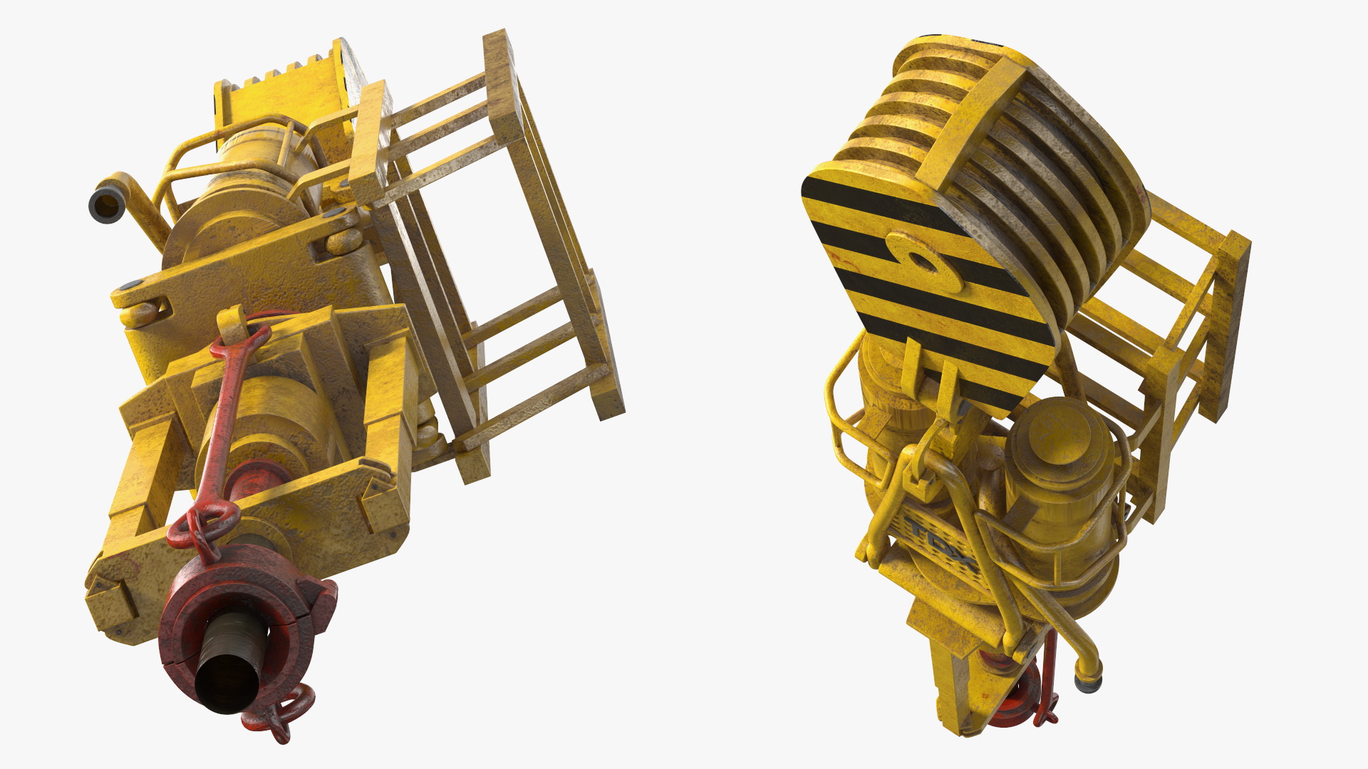 3D Electric Top Drive System for Drilling Rigs model