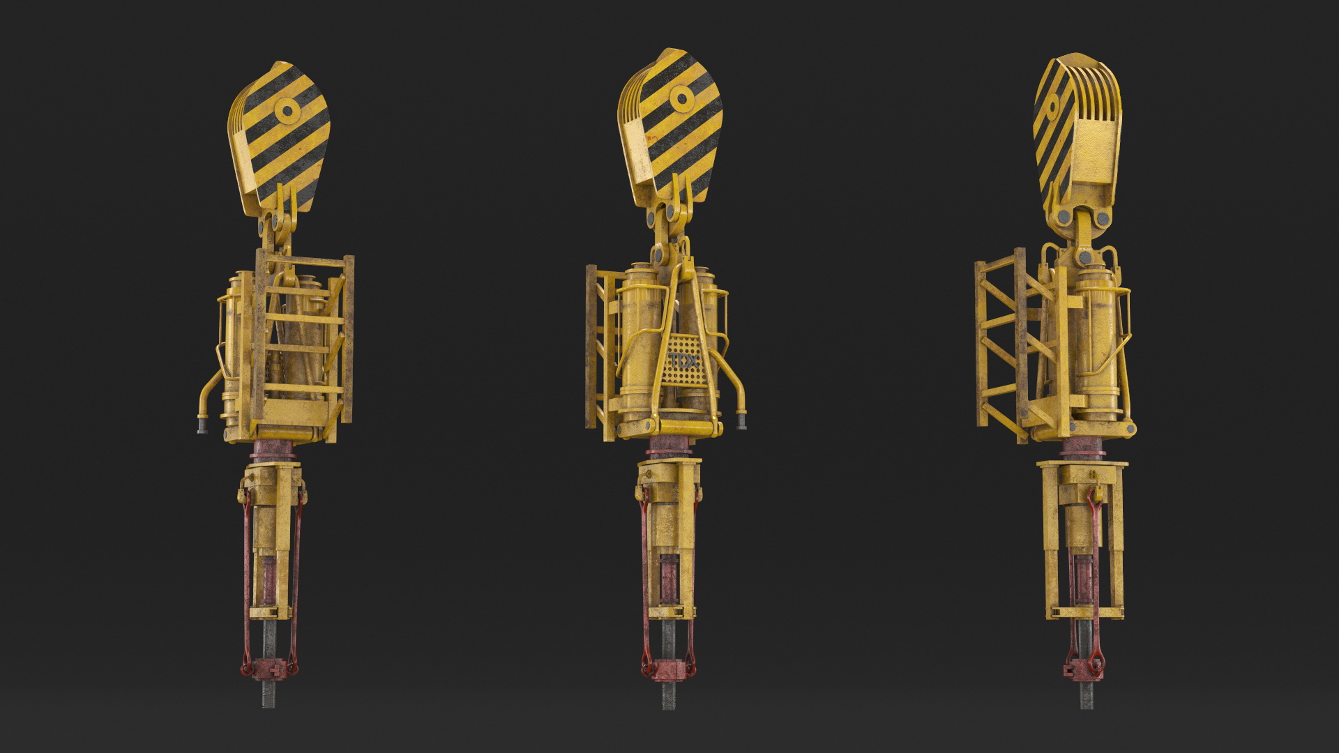 3D Electric Top Drive System for Drilling Rigs model