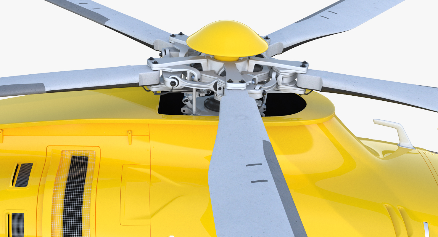 3D Helicopter AgustaWestland AW169
