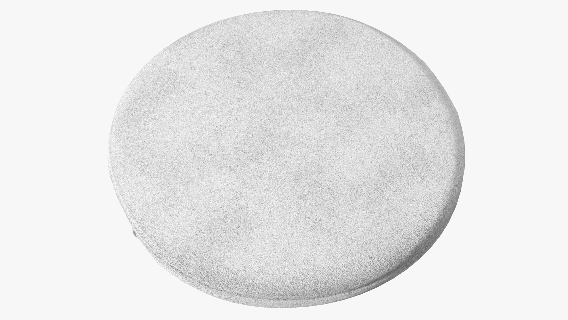 3D Powder Puff with Strap White model