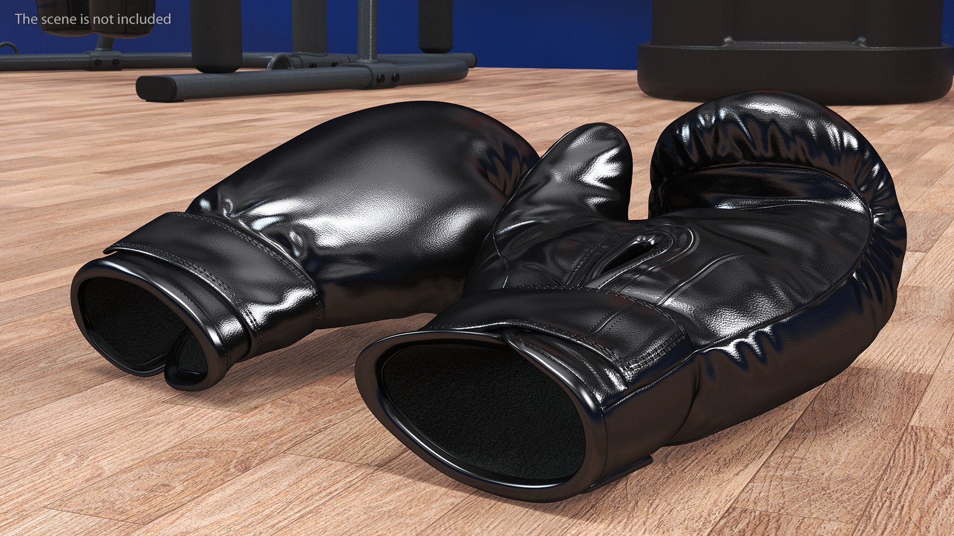 Boxing Training Gloves 3D