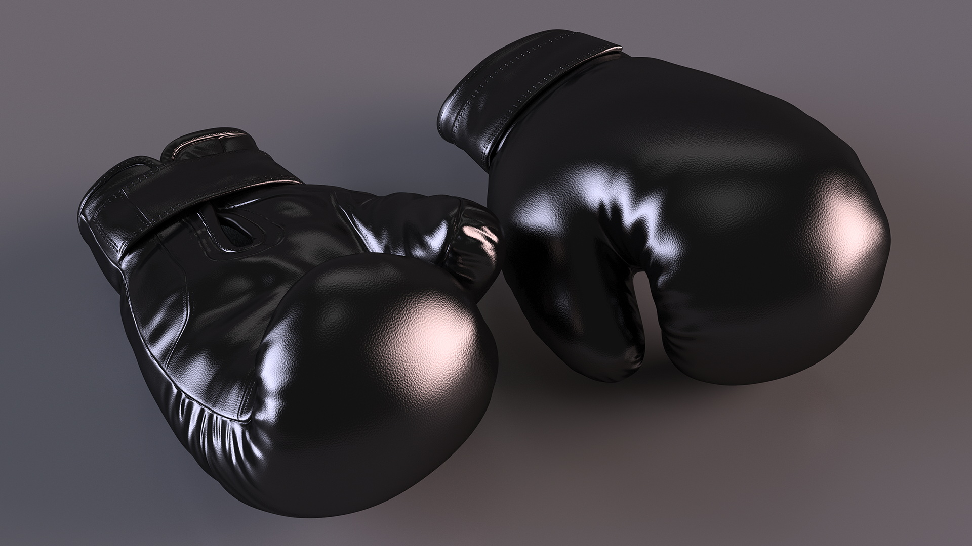 Boxing Training Gloves 3D
