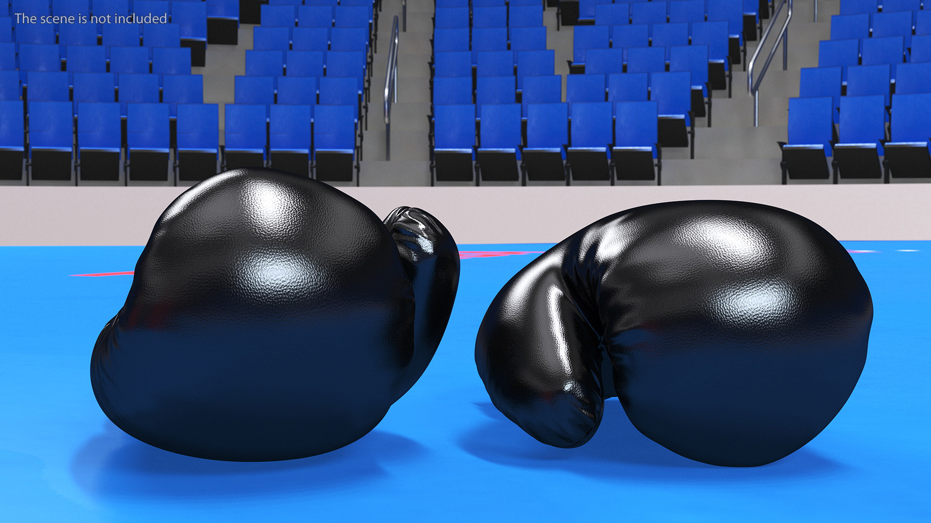 Boxing Training Gloves 3D