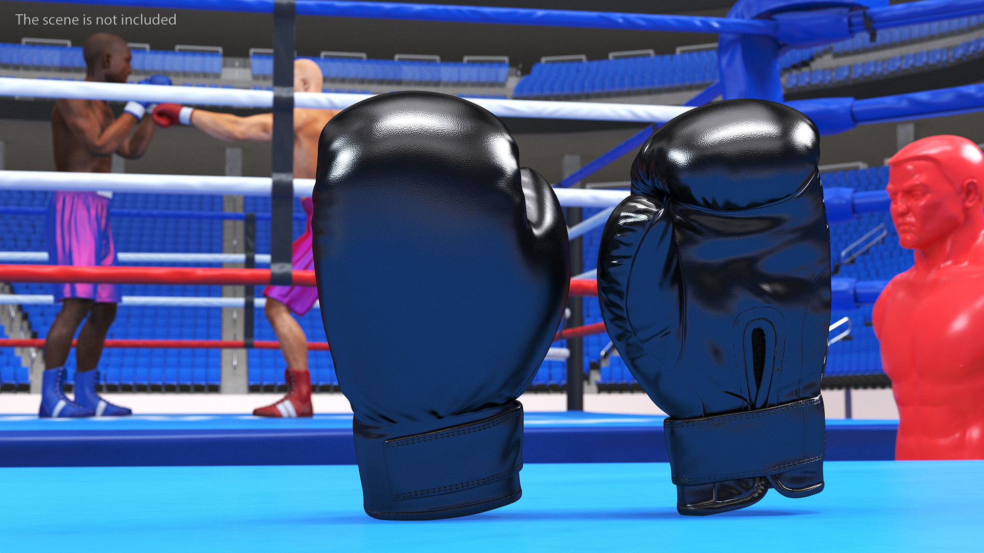 Boxing Training Gloves 3D