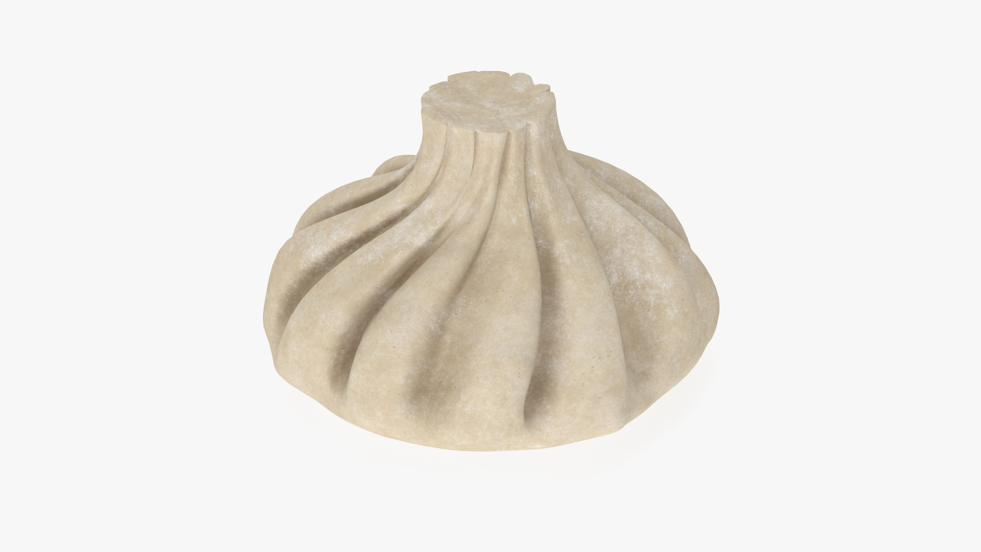 3D Khinkali Dumpling Raw