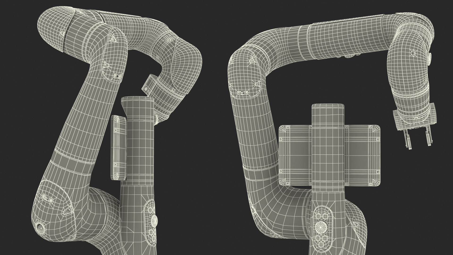 3D model Collaborative Robot with Mobile Pedestal