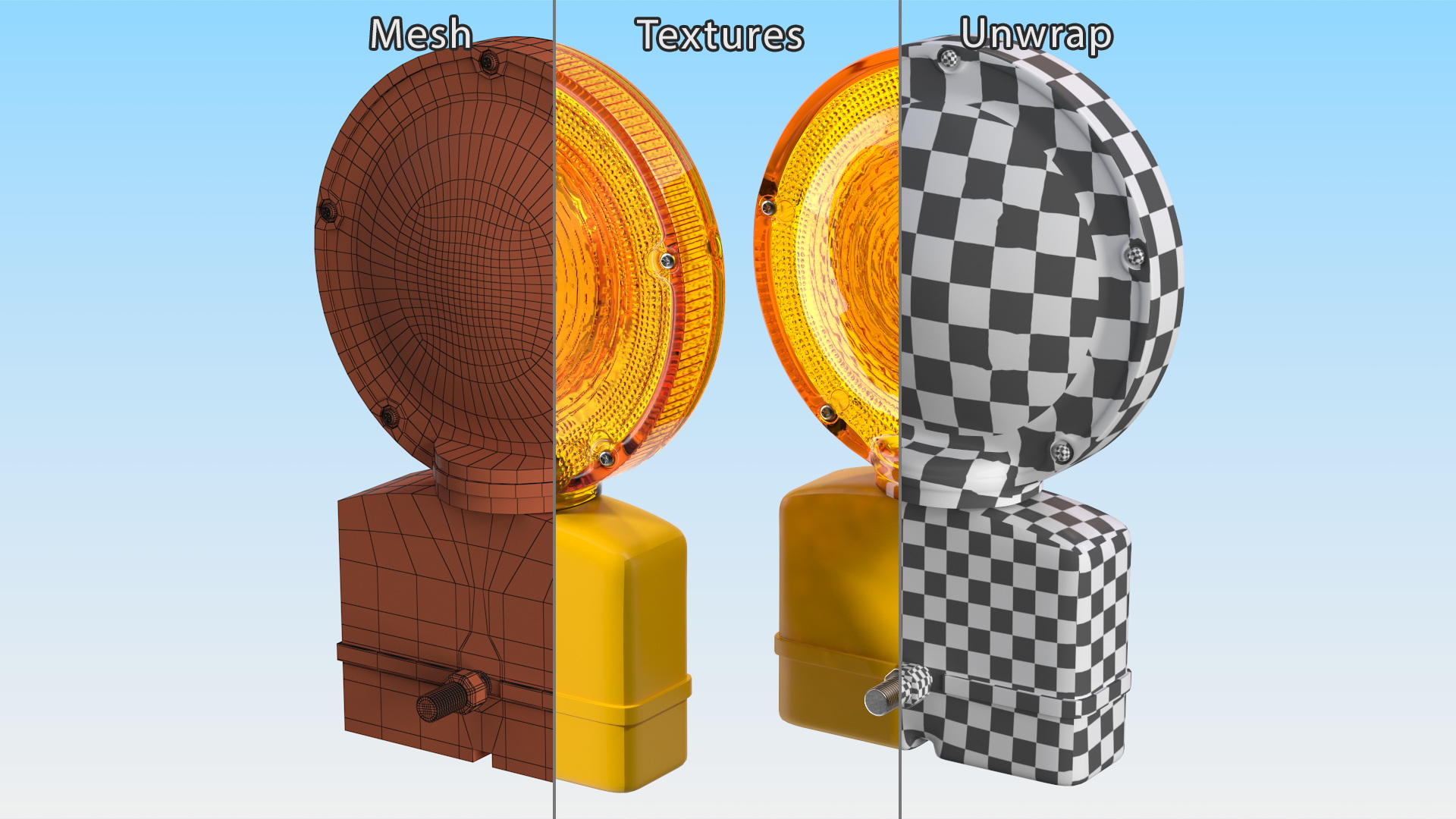 3D model Warning Light Beacon