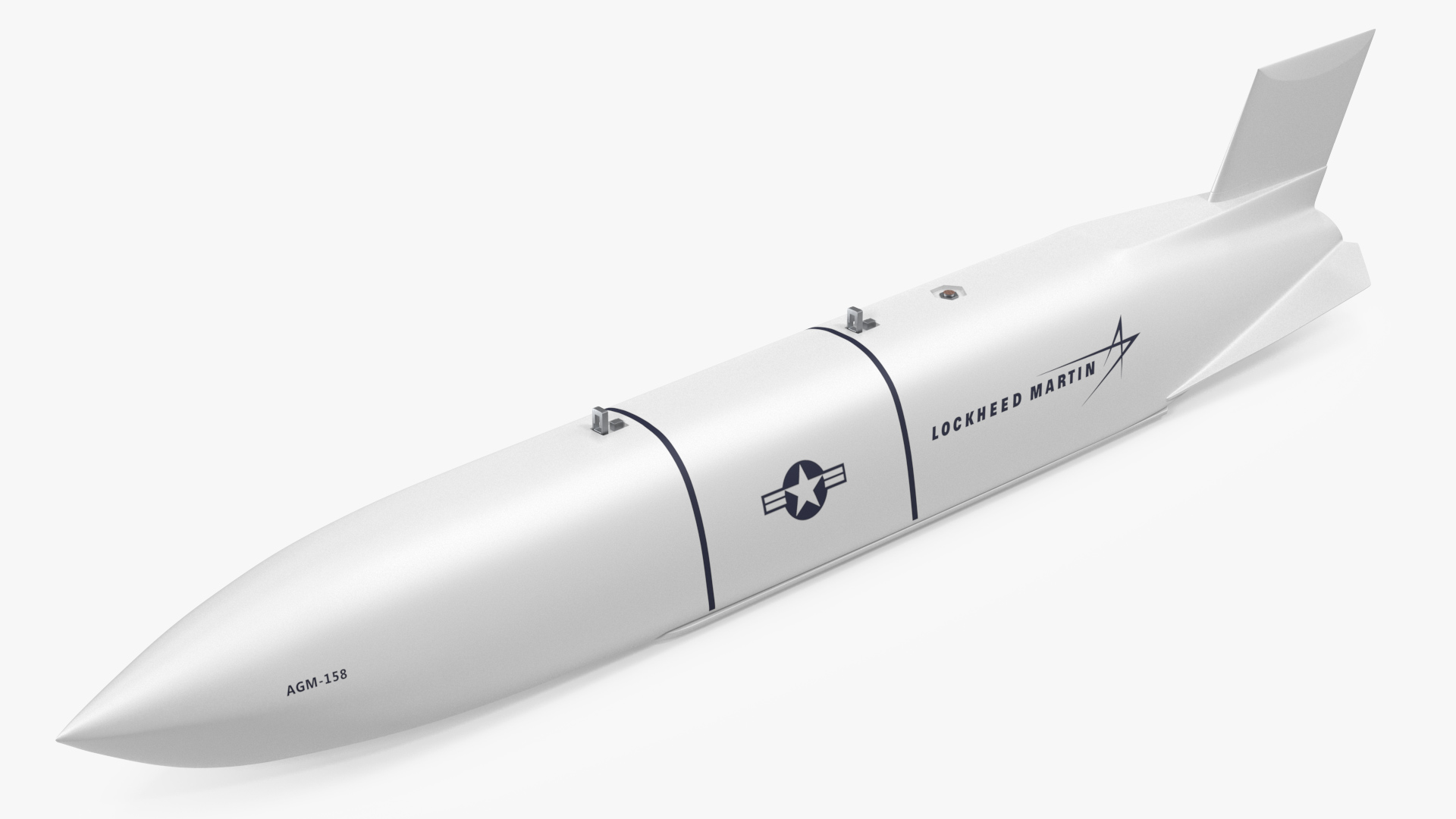 3D Cruise Missile AGM 158 JASSM model