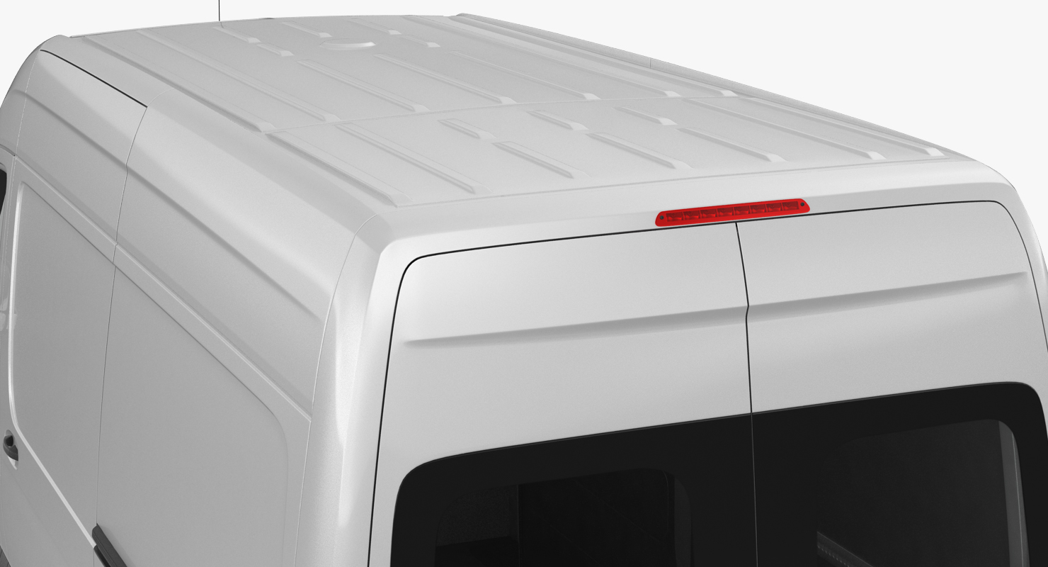 2019 Mercedes Sprinter Van Rigged for Cinema 4D 3D