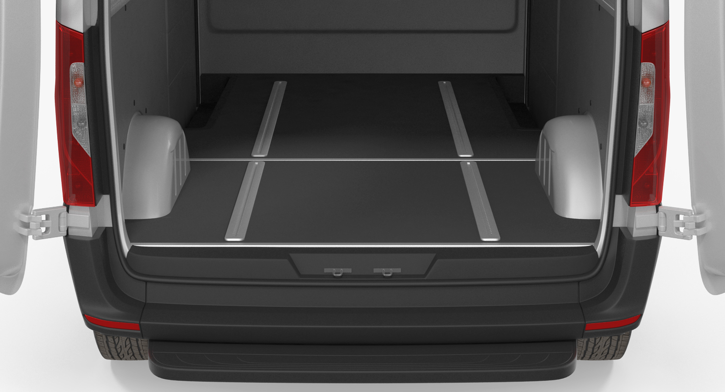 2019 Mercedes Sprinter Van Rigged for Cinema 4D 3D