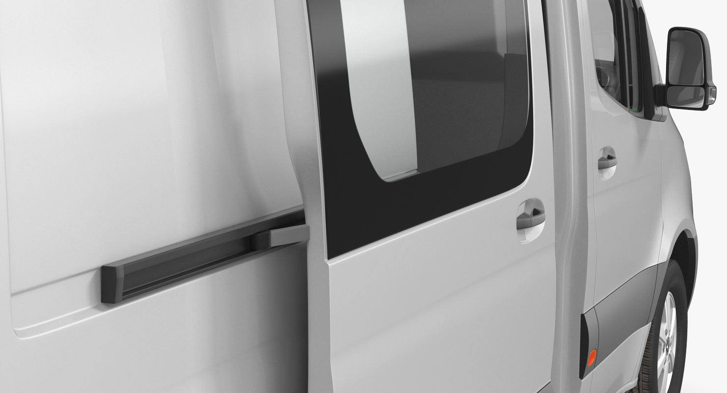 2019 Mercedes Sprinter Van Rigged for Cinema 4D 3D