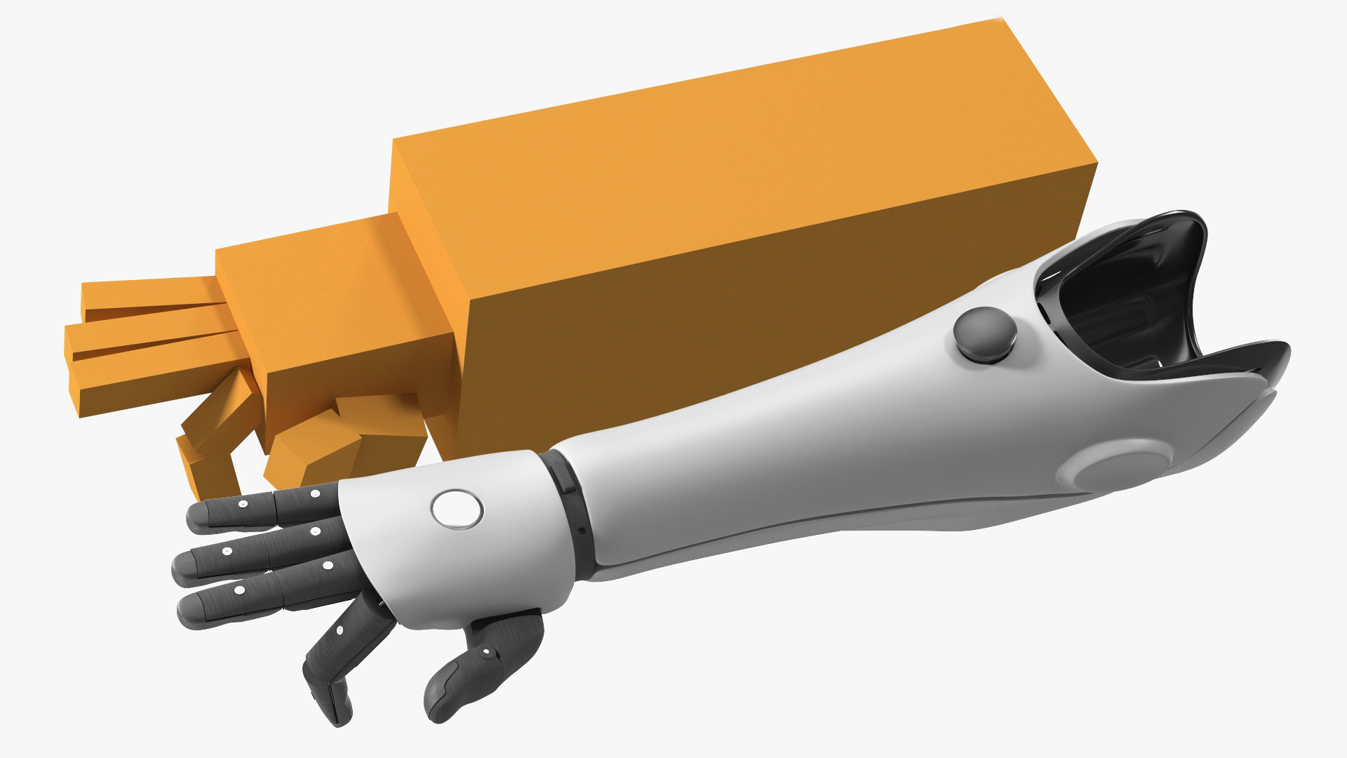 3D Prosthetic Arm Rigged