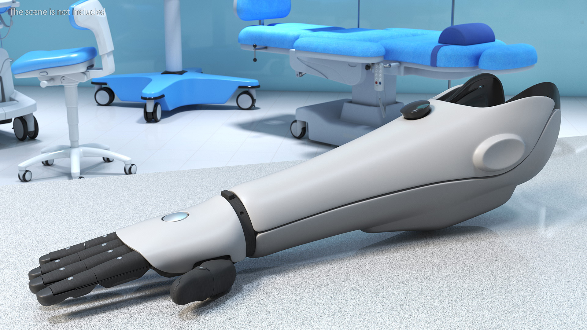 3D Prosthetic Arm Rigged